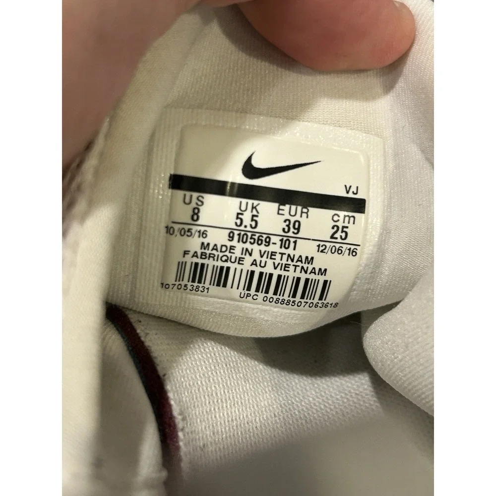 Nike Air Presto‎ Ultra Flyknit Triple White 910569-101 Sneakers Womens Size 8
